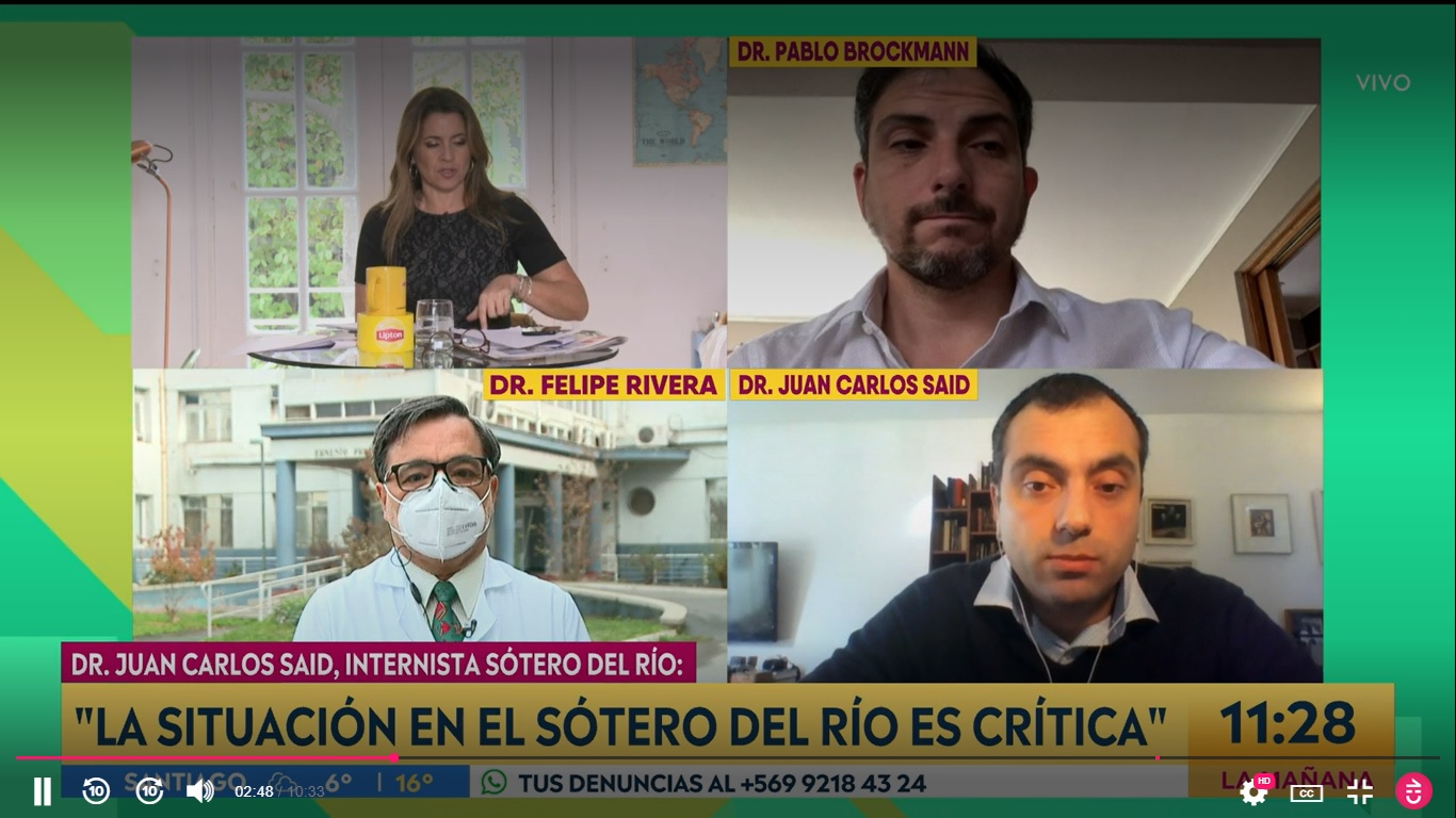 Participación en el matinal de Chilevisión