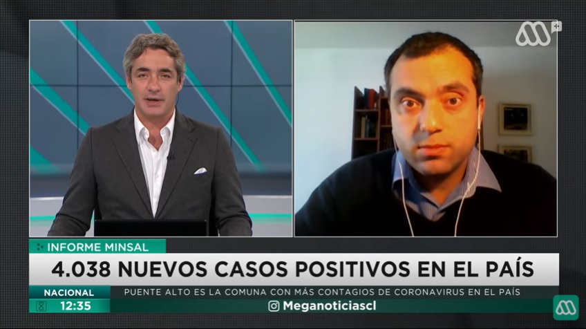 Entrevista con el periodista José Luis Repenning en Meganoticias mayo 2020.